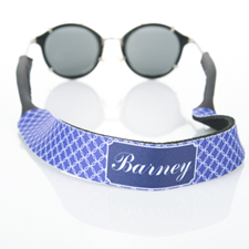 Purple Interlocking Circle Monogrammed Sunglass Strap