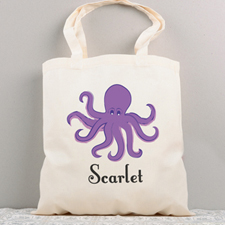 Personalized Summer Cotton Tote Bag