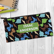 Dinosaurs Personalized Pencil Bag