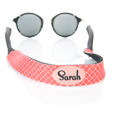 Red Clover Personalized Name Sunglass Strap