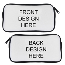 Custom Design Neoprene Pencil Case (Custom front & back)