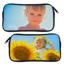 Custom Photo Neoprene Pencil Case (Custom front and back)