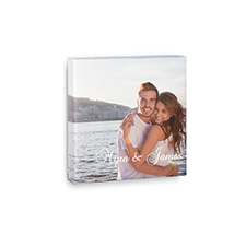 6 x 6 Personalized Photo Canvas Print