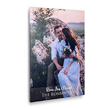 20 x 30 Personalized Photo Canvas Print