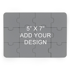 5 x 7 Small Wooden Jigsaw Puzzle (Landscape, 12 Pieces)