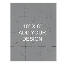 10 x 8 Wooden Jigsaw Puzzle (Portrait, 12 or 100 pieces)