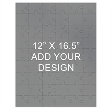 12 x 16.5 Wooden Jigsaw Puzzle (Portrait, 24 or 54 or 285 pieces)