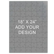 18 x 24 Huge Wooden Jigsaw Puzzle (Portrait, 70 or 500 pieces)