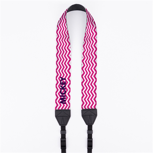Hot Pink Chevron Personalized 1.5