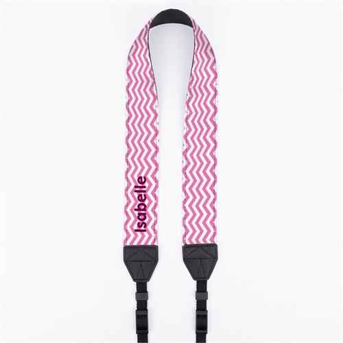 Pink Chevron Personalized 1.5
