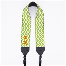 Lime Green Chevron Personalized 2