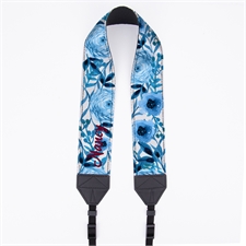 Watercolor Blue Floral Personalized 2