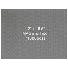 1000 Piece Custom 12 x 16.5 Jigsaw Puzzle - Landscape