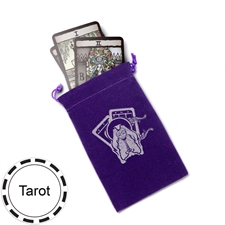 Personalized Purple Tarot Velvet Bag