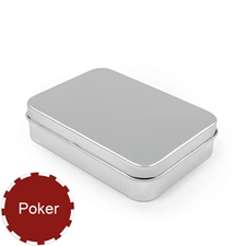 Tin Box for Poker/Bridge Sized Cards