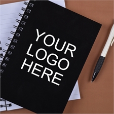Print Your Logo Here Notebook