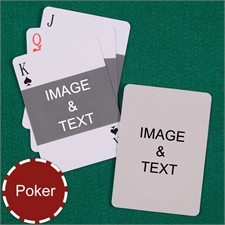 My Own Poker Landscape Photo Custom 2 Side Playing Cards