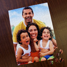 Personalized 285 Or 54 Piece Portrait 12X16.5 Inch Photo Puzzle