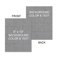 Custom 2 Sided Puzzle
