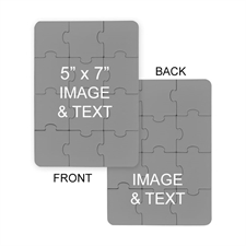 5X7 Custom 2 Sides Portrait