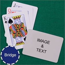 Bridge Size Playing Cards Standard Index Landscape
