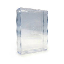 2.5X3.5 Inch Clear Plastic Box For 54 Poker Size Playing Card Deck