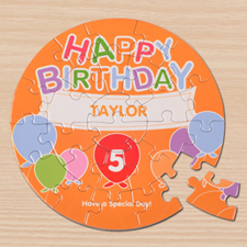 Birthday Balloons Round 7 1/4