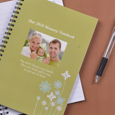 Create Your Own Spring Forest Photo Notebook