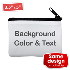 Background Color & Text (Two Side Same Image)