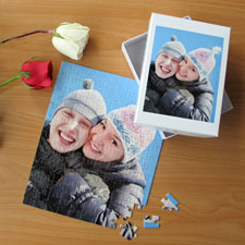 Love Portrait 12 or 30 or 50 or 100 Piece Puzzle