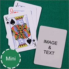 Mini Size Playing Cards Standard Index