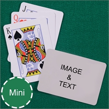 Mini Size Playing Cards Standard Index Landscape