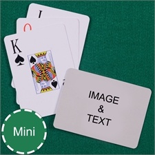 Mini Size Playing Cards Jumbo Index Landscape