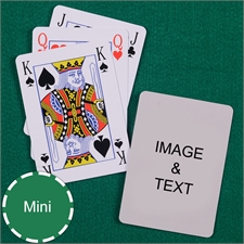 Mini Size Playing Cards Bridge Style
