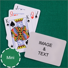 Mini Size Playing Cards Bridge Style Landscape