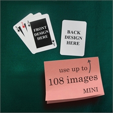 Mini Size Playing Cards Classic Custom 2 Sides