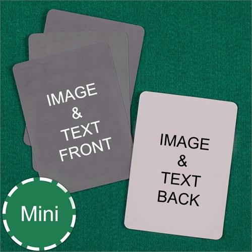 Mini Size Playing Cards Custom Cards