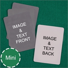 Mini Size Playing Cards Custom Cards