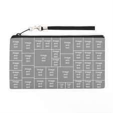 Personalized Instagram 39 Collage 5.5X10 (2 Side Same Image) Clutch Bag