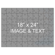 Jumbo Personalized Message Puzzle 18