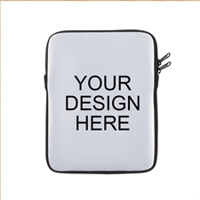 Print Your Design Ipad Sleeve Black Zipper