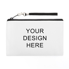 Personalized Custom Full Color Print (2 Side Same Image) Wristlet Bag (5x8)