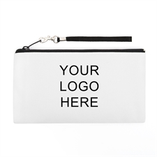 Personalized Custom Imprint Promotional 5.5X10 (2 Side Same Logo) Clutch Bag