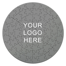 Custom Printed Round Puzzle 7 1/4