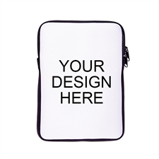 Custom Printed Ipad Mini Sleeve, Black Zipper