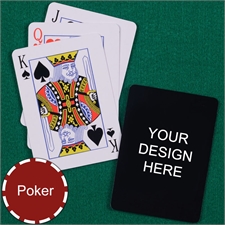 Personalized Design Poker Size Standard Index Playing Cards