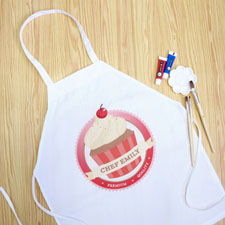 My Little Cupcake Personalized Girl Apron
