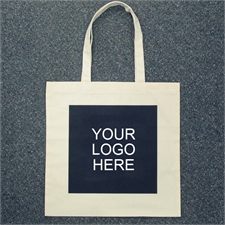 Custom Promotional Logo Imprint Budget Canvas Tote