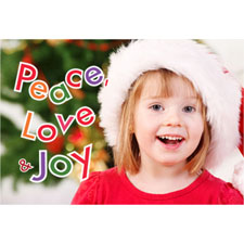 Personalized Wishing Warmth Lenticular Greeting Card