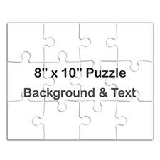 8X10 Personalized Landscape Message Puzzle